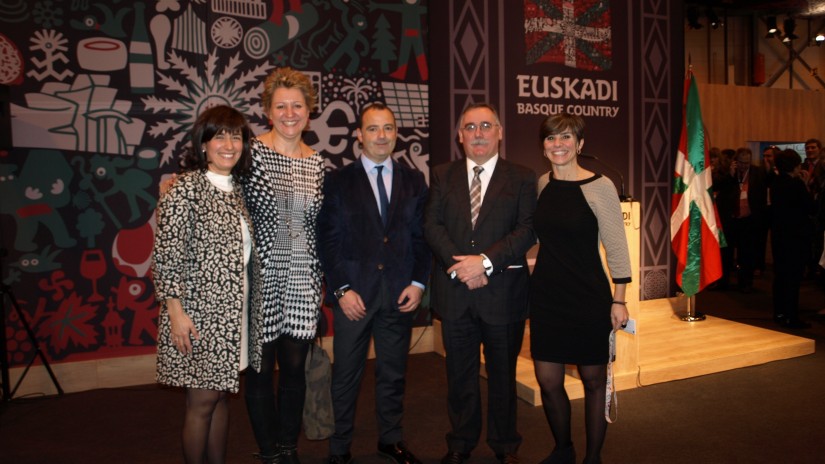 El Grupo Vasco, presente en la inauguración del stand de Euskadi en Fitur