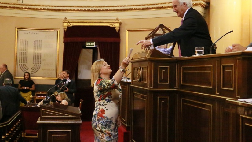 Gallastegi ha presidido de nuevo la Mesa de Edad de la sesión constitutiva del Senado