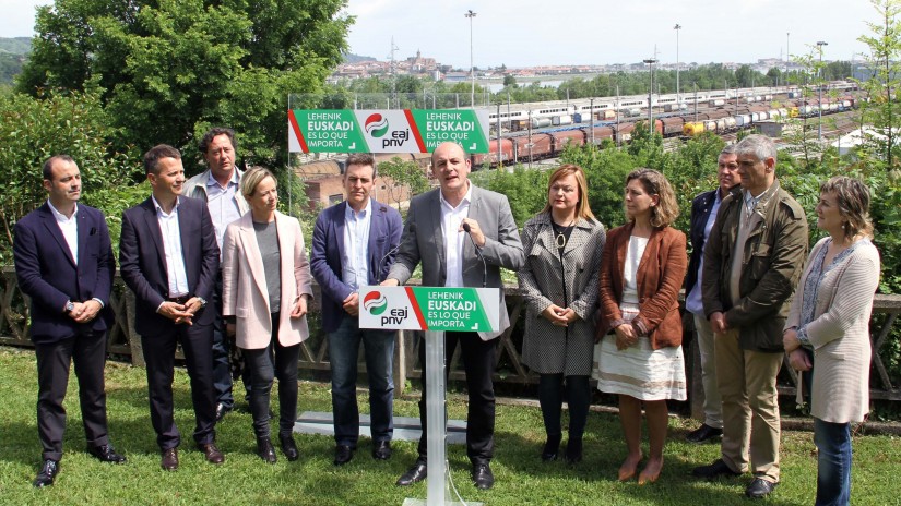 Para EAJ-PNV, el Tren de Alta Velocidad es el eje vertebrador para crecer como país