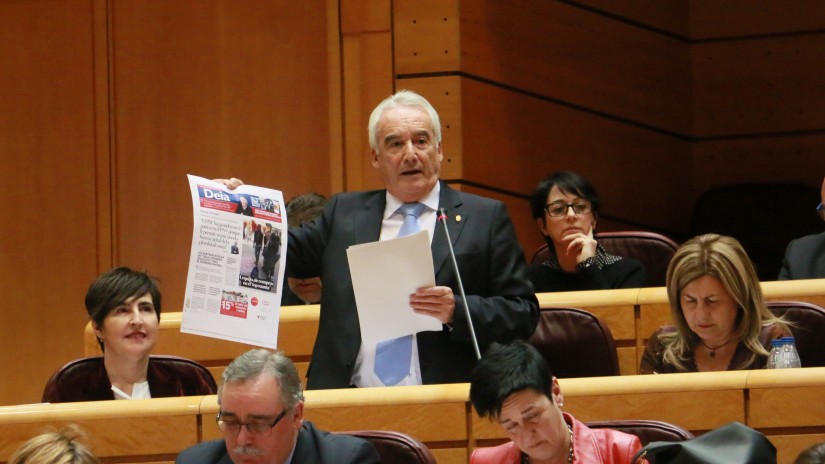 Gallastegi pide al Ministro del Interior la eliminación de la figura del Delegado del Gobierno en Euskadi