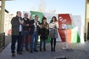 Mitin en Laguardia - Almudena Otaola, Mikel Legarda y Andoni Ortuzar