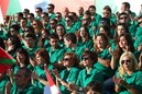 Acto en Barakaldo. Iñigo Urkullu, Andoni Ortuzar, Aitor   Esteban