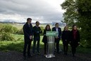 Acto sectorial sobre Aeropuerto Foronda. Mikel Legarda, Almudena Otaola. Estarrona