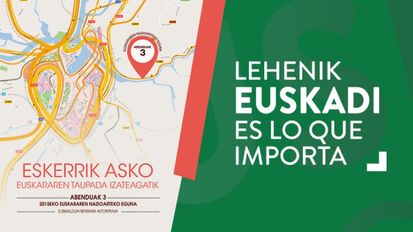 Día Internacional del Euskera. Declaración del EBB de EAJ-PNV