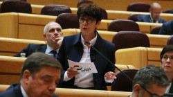 Maribel Vaquero recrimina a la ministra de Transportes que siga sin solucionar los problemas de los servicios ferroviarios de cercanías en Euskadi